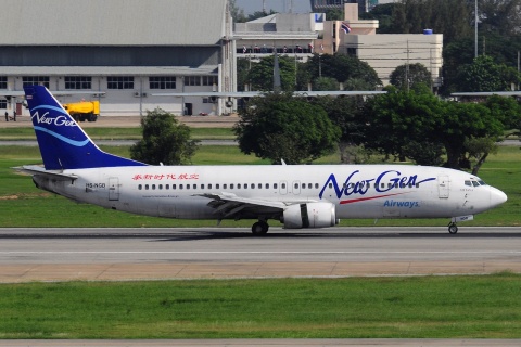 HS-NGB - 737-4H6 - NewGen Airways - DMK - 17-11-2016