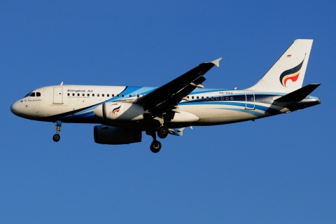 HS-PPA - A319-132 - Bangkok Airways - BKK - 11-11-2016