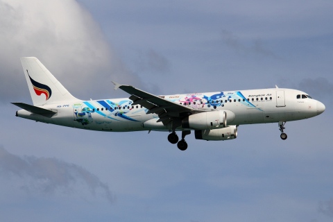HS-PPE - A320-232 - Bangkok Airways - HKT - 15-11-2016