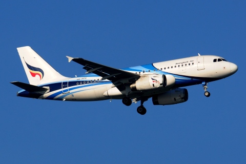 HS-PPG - A319-131 - Bangkok Airways - BKK - 12-11-2016