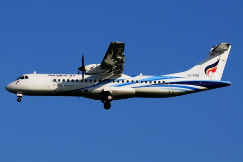 HS-PZA - ATR 72-600 (72-212A) - Bangkok Airways - BKK - 11-11-2016