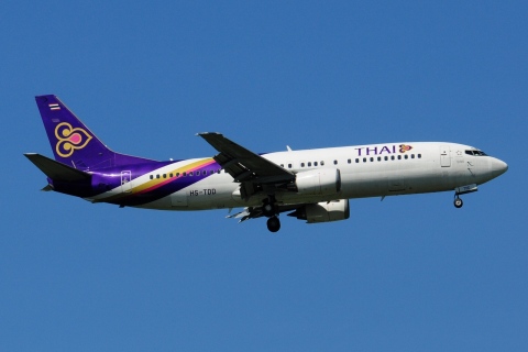 HS-TDD - 737-4D7 - Thai Airways International - BKK - 12-11-2016