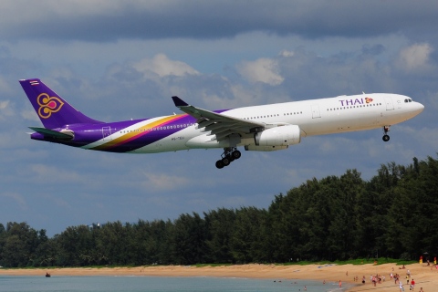 HS-TEU - A330-343 - Thai Airways International - HKT - 14-11-2016