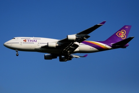 HS-TGA - 747-4D7 - Thai Airways International - BKK - 11-11-2016
