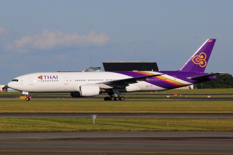 HS-TJW - 777-2D7(ER) - Thai Airways International - CPH - 26-06-2016