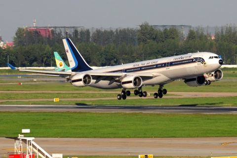 HS-TLC - A340-541 - Thai Air Force - DMK - 17-11-2016