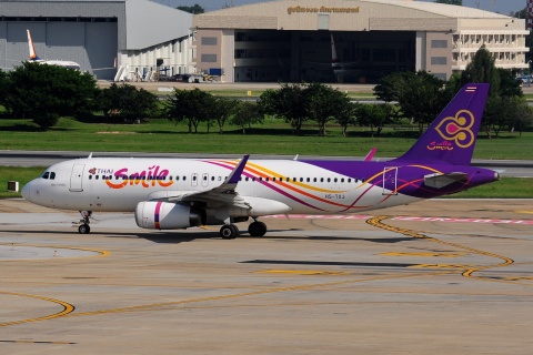 HS-TXJ - A320-232(WL) - Thai Smile - DMK - 17-11-2016