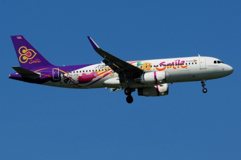 HS-TXQ - A320-232(WL) - Thai Smile - BKK - 12-11-2016