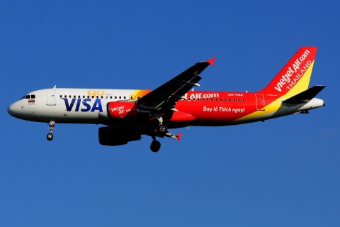 HS-VKA - A320-214 - Thai VietjetAir - BKK - 11-11-2016