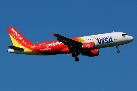 HS-VKA - A320-214 - Thai VietjetAir - BKK - 12-11-2016