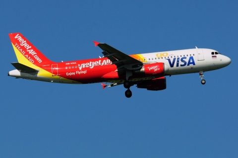 HS-VKA - A320-214 - Thai VietjetAir - BKK - 13-11-2016