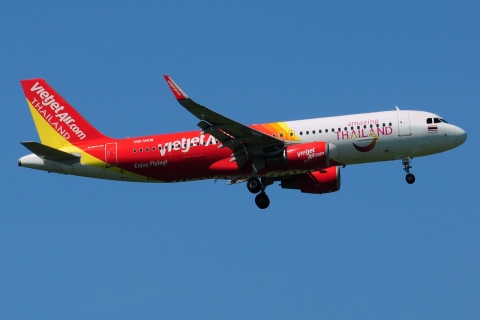 HS-VKB - A320-214(WL) - Thai VietjetAir - BKK - 12-11-2016