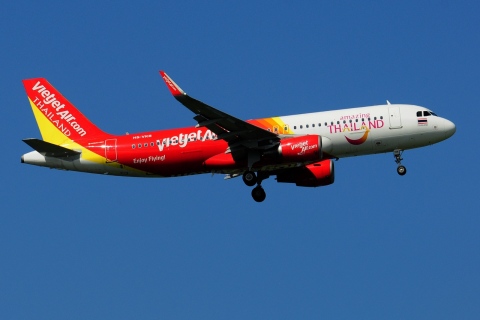 HS-VKB - A320-214(WL) - Thai VietjetAir - BKK - 13-11-2016