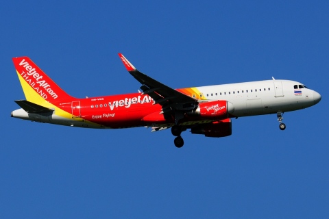 HS-VKC - A320-214(WL) - Thai VietjetAir - BKK - 12-11-2016