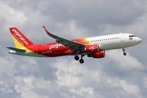 HS-VKC - A320-214(WL) - Thai VietjetAir - HKT - 15-11-2016