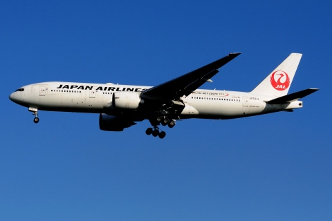 JA701J - 777-246(ER) - Japan Airlines - BKK - 11-11-2016
