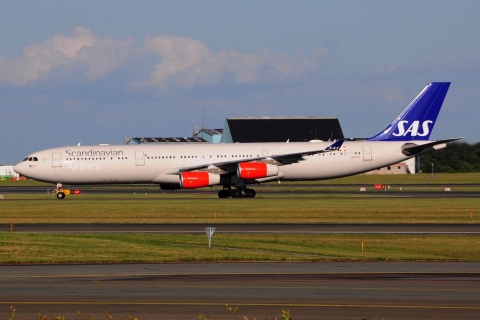 LN-RKF - A340-313 - SAS Scandinavian Airlines - CPH - 26-06-2016