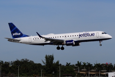 N206JB - ERJ-190AR (ERJ-190-100 IGW) - JetBlue Airways - FLL - 30-01-2016