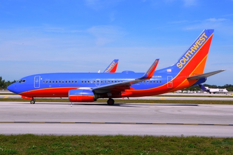 N225WN - 737-7H4(WL) - Southwest Airlines - FLL - 30-01-2016