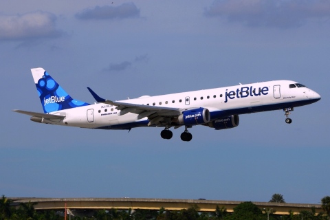 N239JB - ERJ-190AR (ERJ-190-100 IGW) - JetBlue Airways - FLL - 30-01-2016