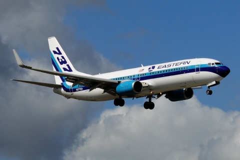 N277EA - 737-8CX(WL) - Eastern Air Lines - MIA - 02-02-2016