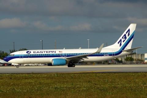 N277EA - 737-8CX(WL) - Eastern Air Lines - MIA - 31-01-2016
