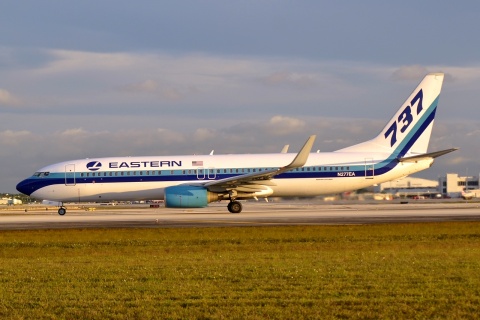 N277EA - 737-8CX(WL) - Eastern Air Lines(2015) - MIA - 29-01-2016