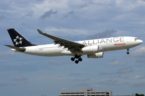 N280AV - A330-243 - Avianca - MIA - 31-01-2016