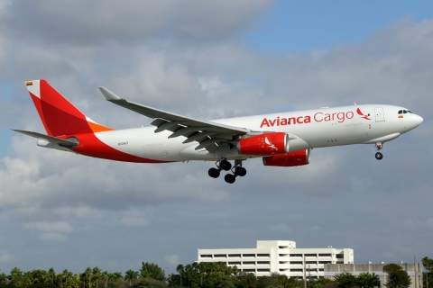 N334QT - A330-243F - Avianca Cargo - MIA - 02-02-2016
