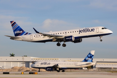 N346JB - ERJ-190AR (ERJ-190-100 IGW) - JetBlue Airways - FLL - 30-01-2016