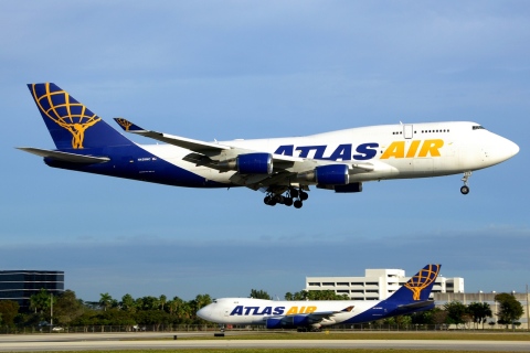 N429MC - 747-481 - Atlas Air - MIA - 31-01-2016