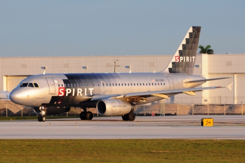N532NK - A319-132 - Spirit Airlines - FLL - 30-01-2016