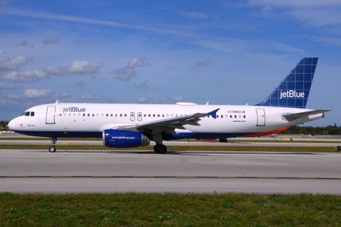 N552JB - A320-232 - JetBlue Airways - FLL - 30-01-2016