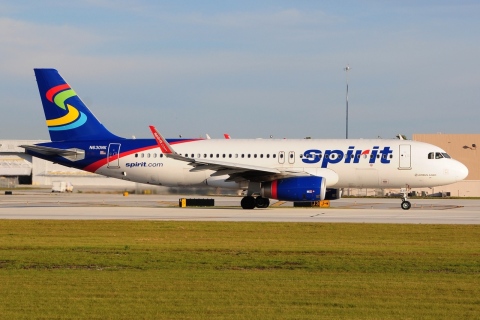 N630NK - A320-232(WL) - Spirit Airlines - FLL - 30-01-2016b