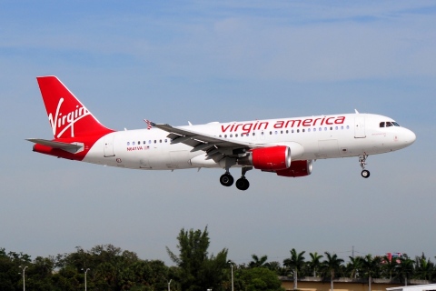 N641VA - A320-214 - Virgin America - FLL - 30-01-2016
