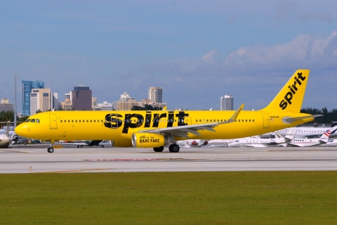 N660NK - A321-231(WL) - Spirit Airlines - FLL - 30-01-2016