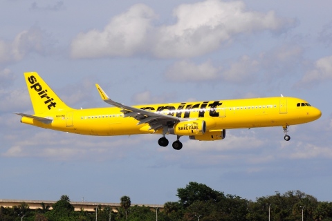 N660NK - A321-231(WL) - Spirit Airlines - FLL - 30-01-2016b