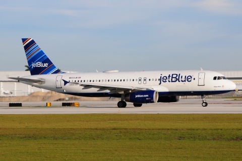 N663JB - A320-232 - JetBlue Airways - FLL - 30-01-2016