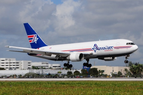 N743AX - 767-232 - Amerijet International - MIA - 03-02-2016