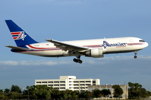 N743AX - 767-232 - Amerijet International - MIA - 31-01-2016