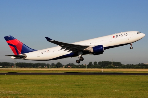 N859NW - A330-223 - Delta Air Lines - AMS - 19-07-2016