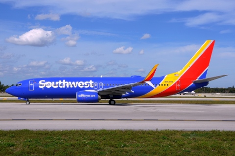 N8669B - 737-8H4(WL) - Southwest Airlines - FLL - 30-01-2016