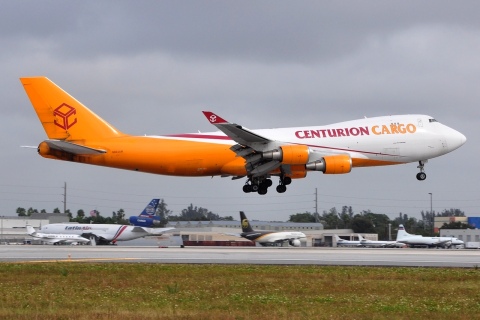 N904AR - 747-428F(ER) - Centurion Air Cargo - MIA - 27-01-2016
