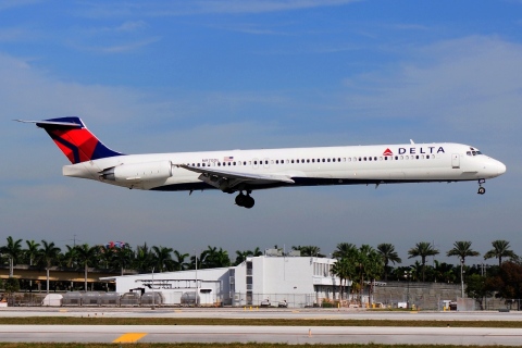 N970DL - MD-88 - Delta Air Lines - FLL - 30-01-2016