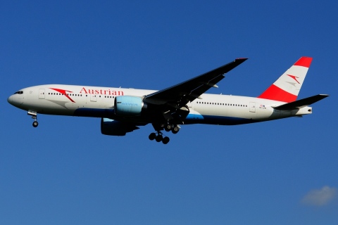 OE-LPB - 777-2Z9(ER) - Austrian Airlines - BKK - 11-11-2016