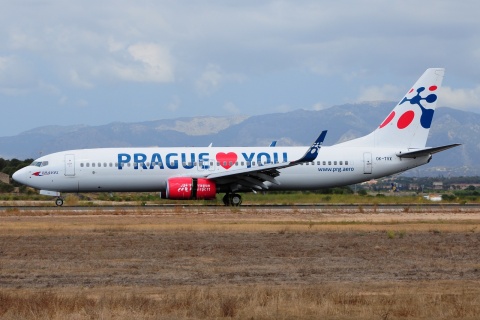 OK-TVX - 737-8Z9(WL) - Travel Service - PMI - 31-08-2016