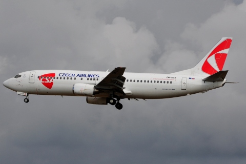 OM-GTB - 737-49R - CSA Czech Airlines - CPH - 27-06-2016