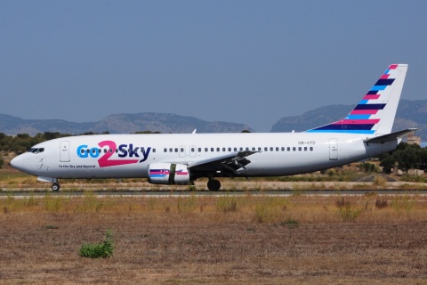 OM-GTD - 737-46J - Go2Sky - PMI - 28-08-2016