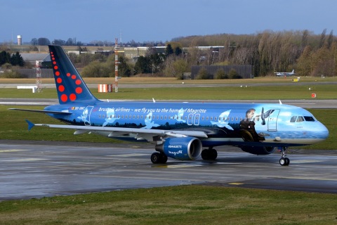 OO-SNC - A320-214 - Brussels Airlines - LGG - 28-03-2016