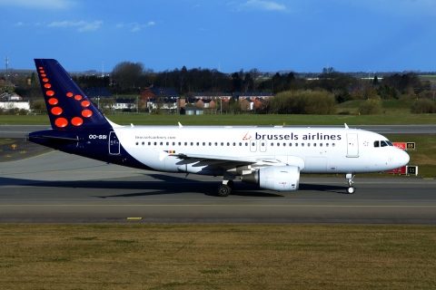 OO-SSI - A319-112 - Brussels Airlines - LGG - 28-03-2016